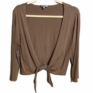 Per Una Tie Front Cropped Cardigan
